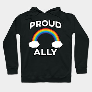 'Proud Ally' LGBT Supporter Hoodie